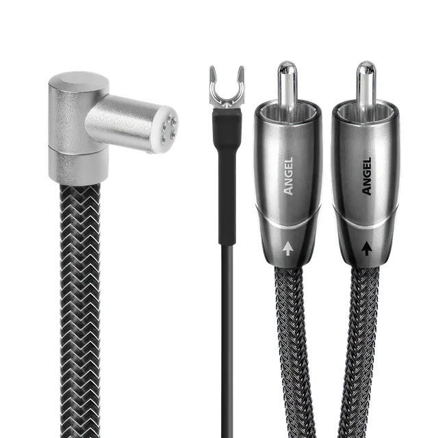 AudioQuest Angel 90° cavo braccio argento PSS