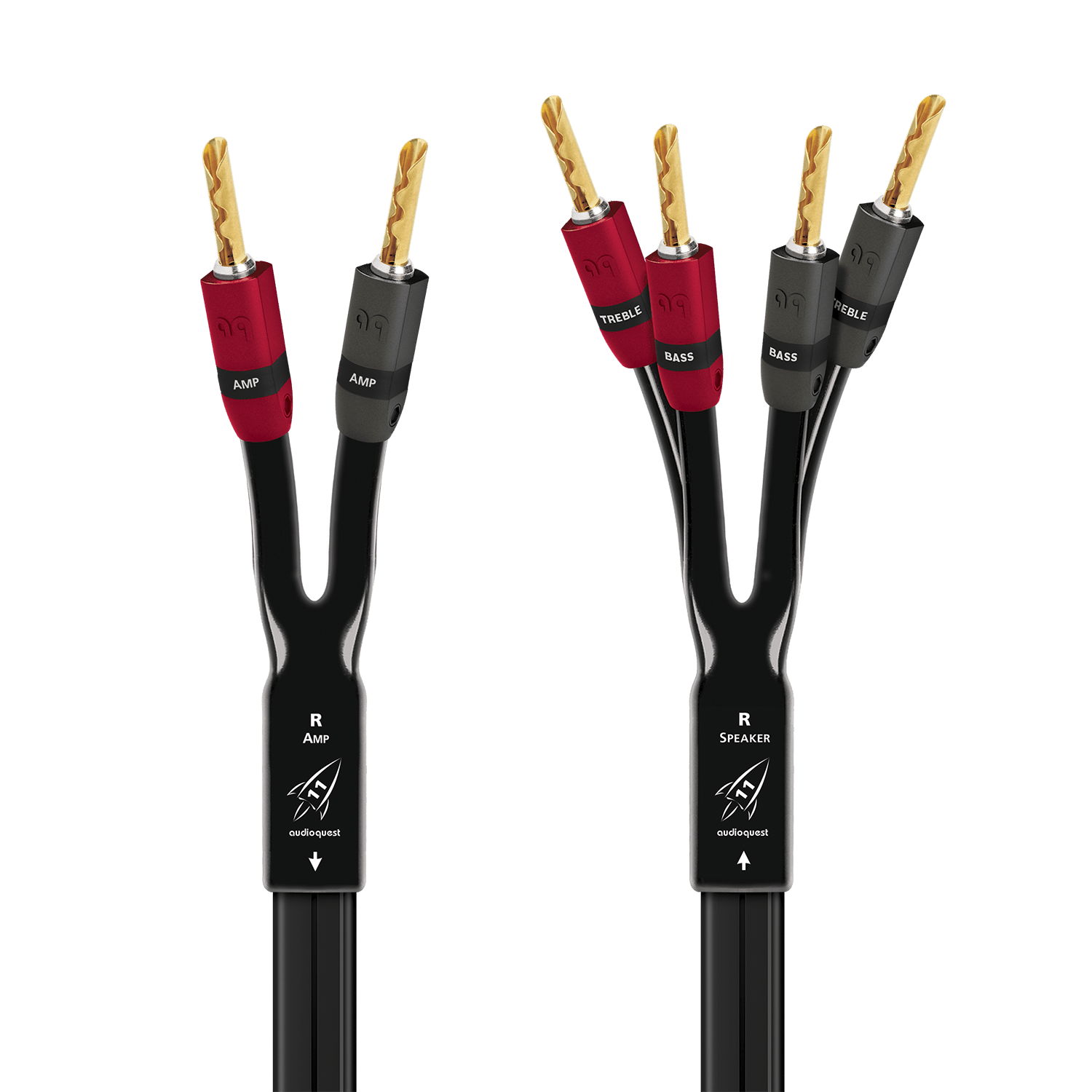 AudioQuest Rocket 11 cavo diffusori Single-BiWire 2,4 m