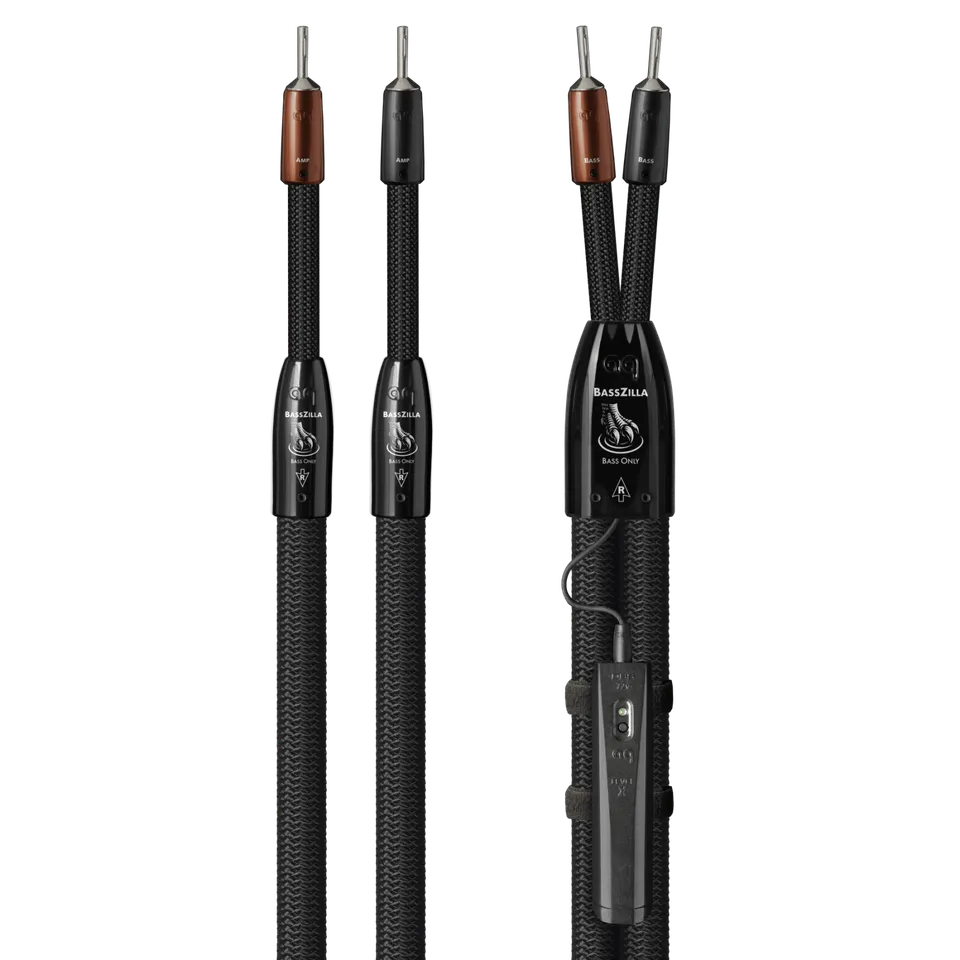 AudioQuest BassZilla coppia cavi diffusori 2m banana argento