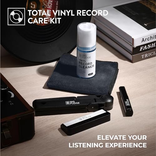Big Fudge Vinyl Cleaning Kit Pulizia Vinili 6-in-1