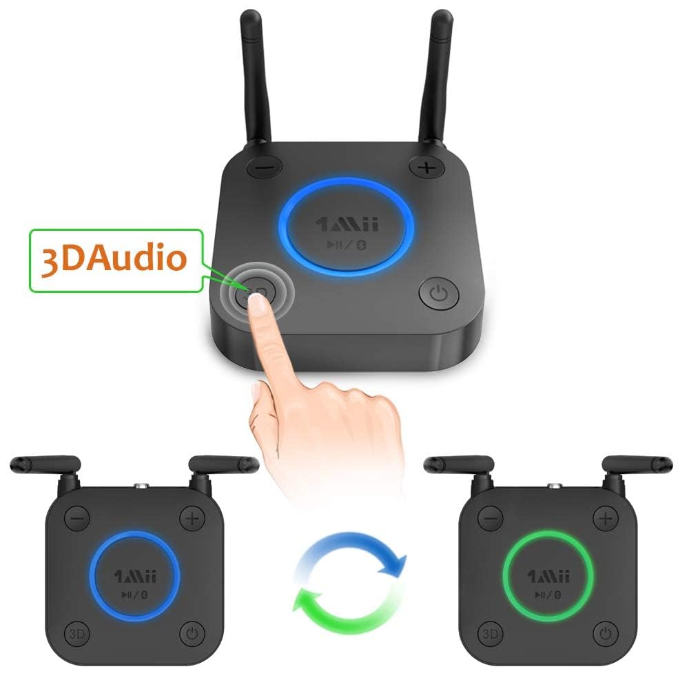 1Mii B06 Pro Ricevitore Bluetooth HiFi aptX LL 60m