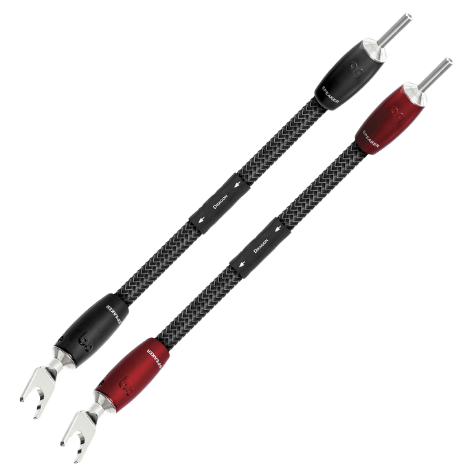 AudioQuest Dragon BiWire Ponticelli Diffusori Argento 20 cm