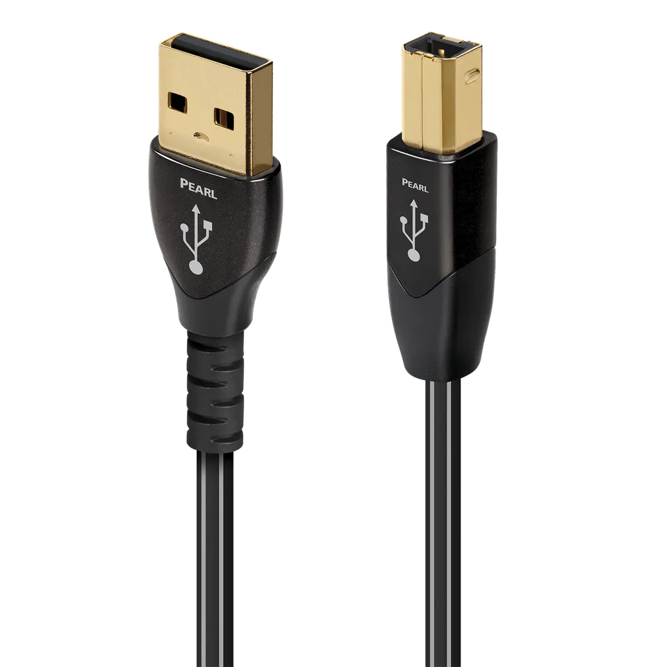 AudioQuest Pearl cavo USB-A a USB-B in rame LGC schermato