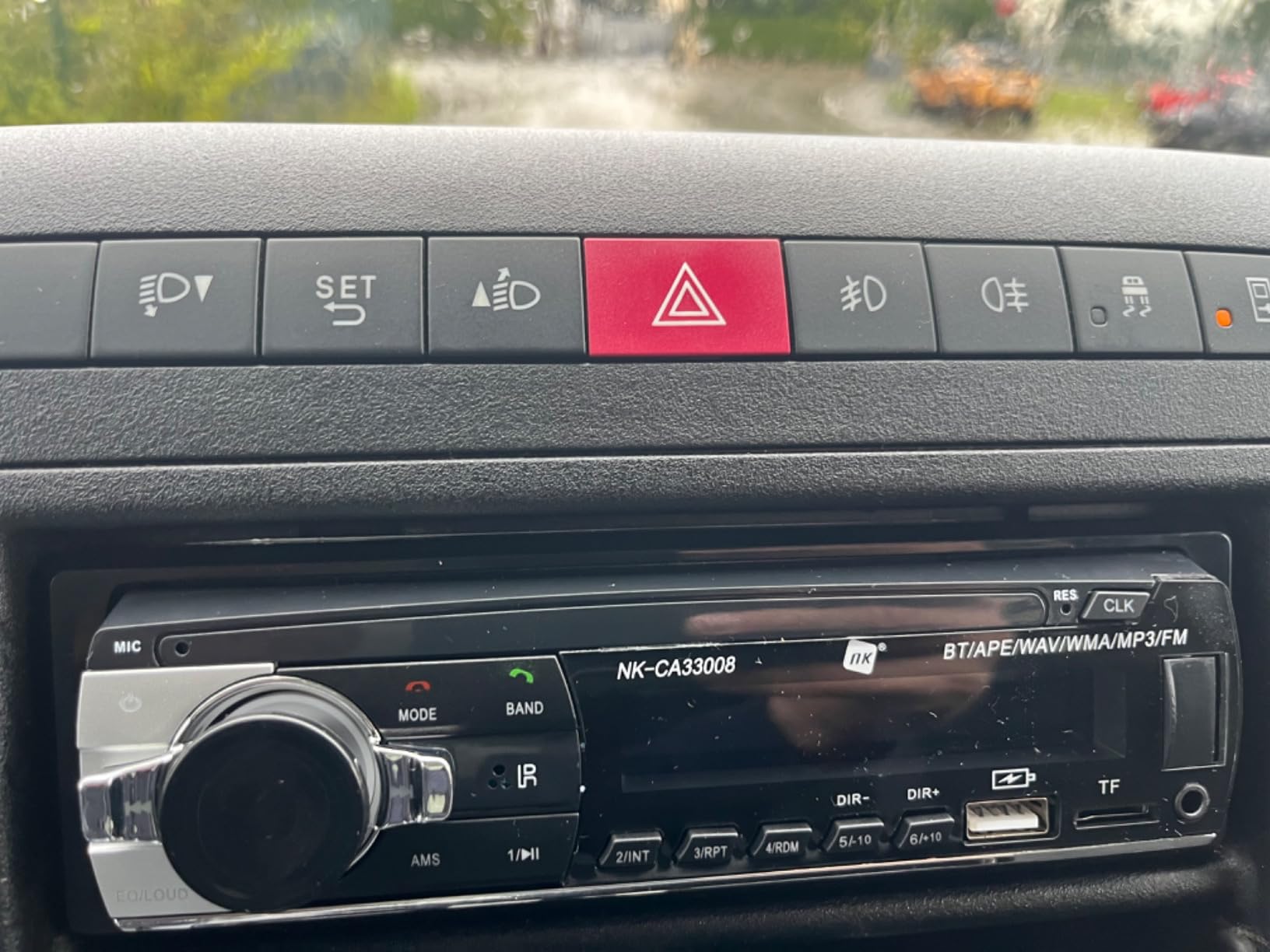 NK Radiocare Autoradio Bluetooth 1 DIN 4x40W