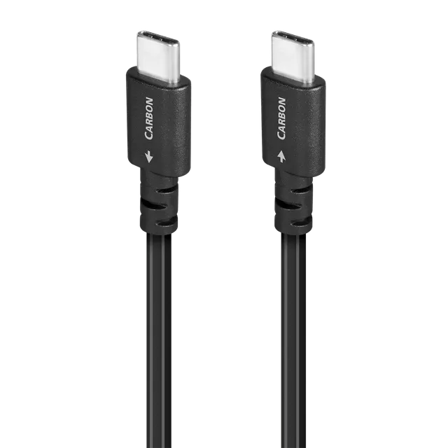 Audioquest Carbon USB-C a USB-C 0,75 m cavo argento