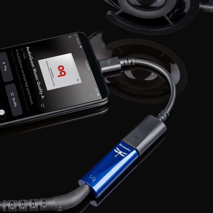 Audioquest DragonFly Cobalt DAC USB 24-bit/96kHz per Cuffie