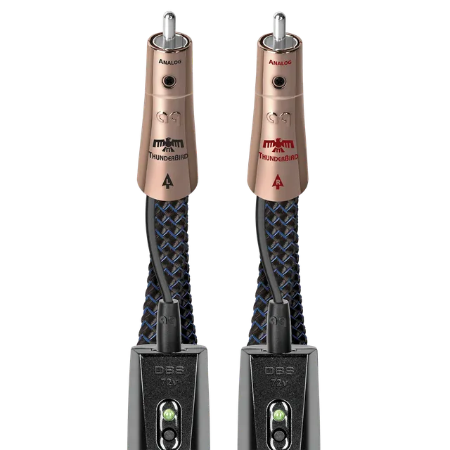 AudioQuest ThunderBird RCA cavo RCA rame PSC+ Zero-Tech