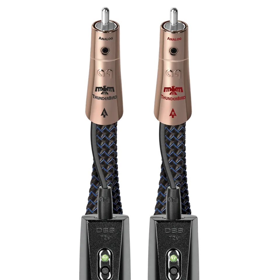 AudioQuest ThunderBird RCA cavo RCA rame PSC+ Zero-Tech