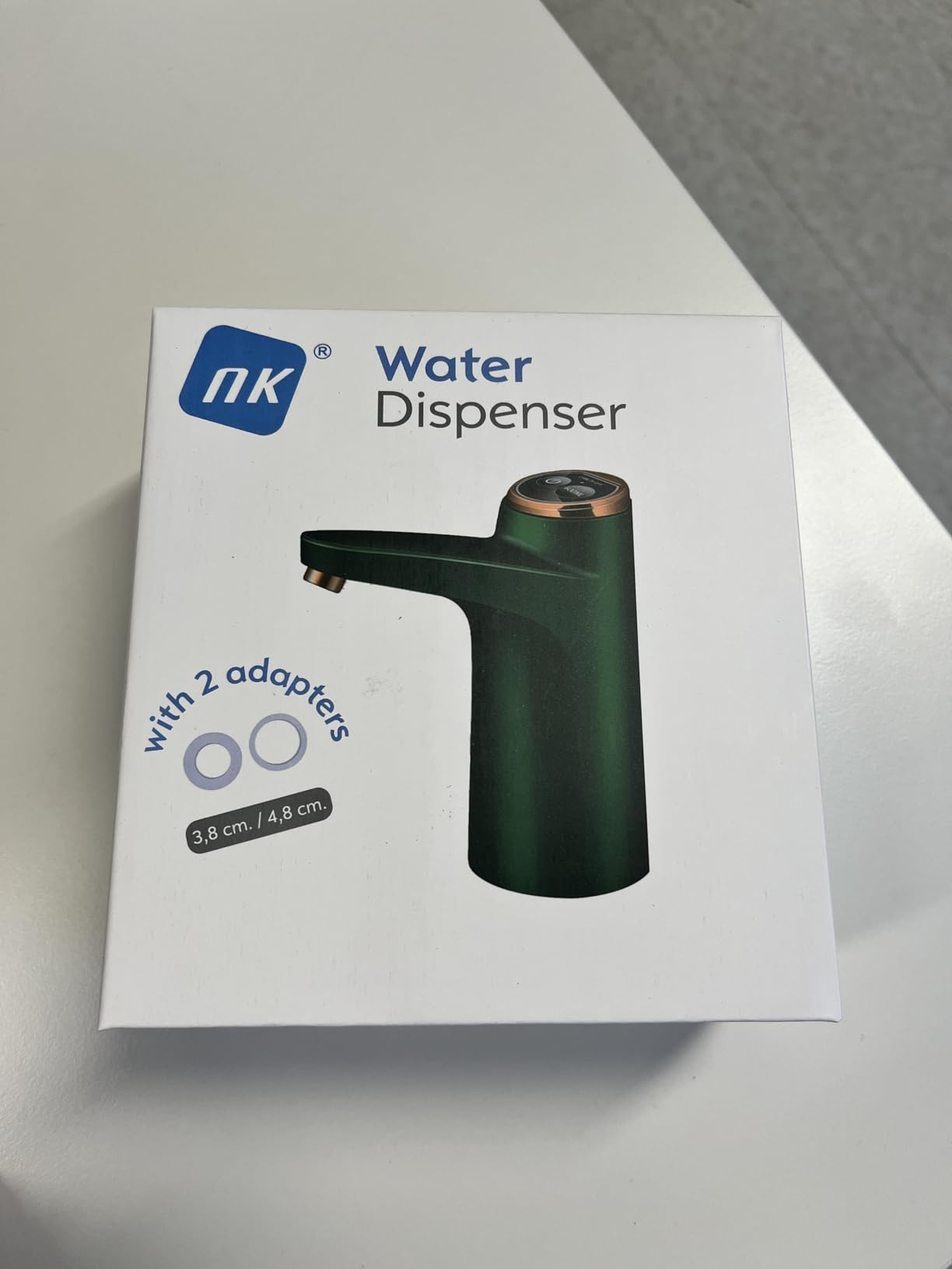 NK Casa e Cucina Distributore Acqua Elettrico Nero USB