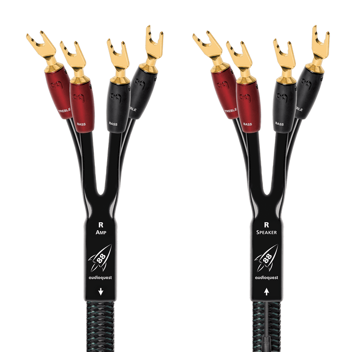 Audioquest Rocket 88 Single BiAmp cavo diffusori rame