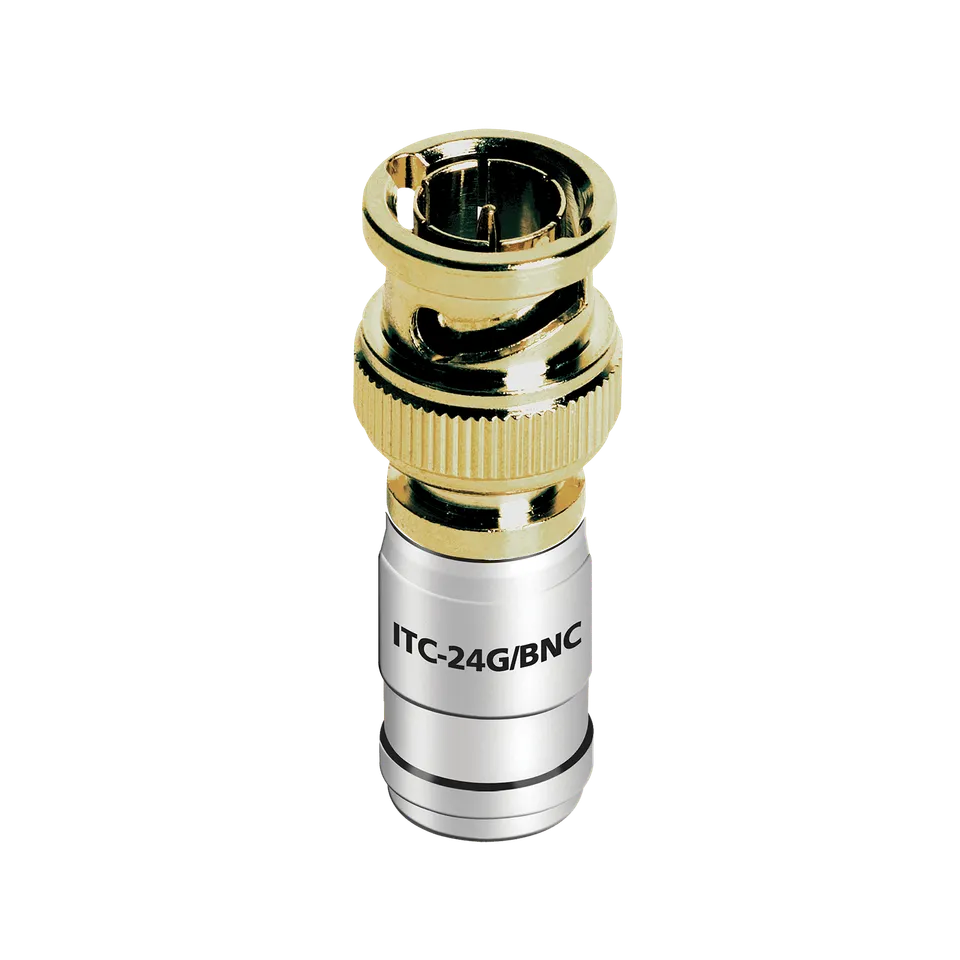 AudioQuest ITC-24G/BNC connettore coassiale installazione