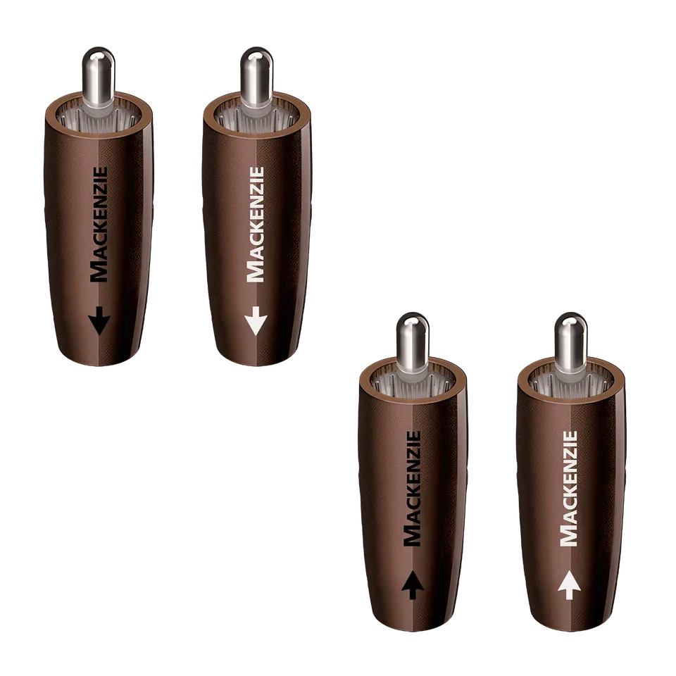 AudioQuest Mackenzie Connettore RCA Placcato Argento