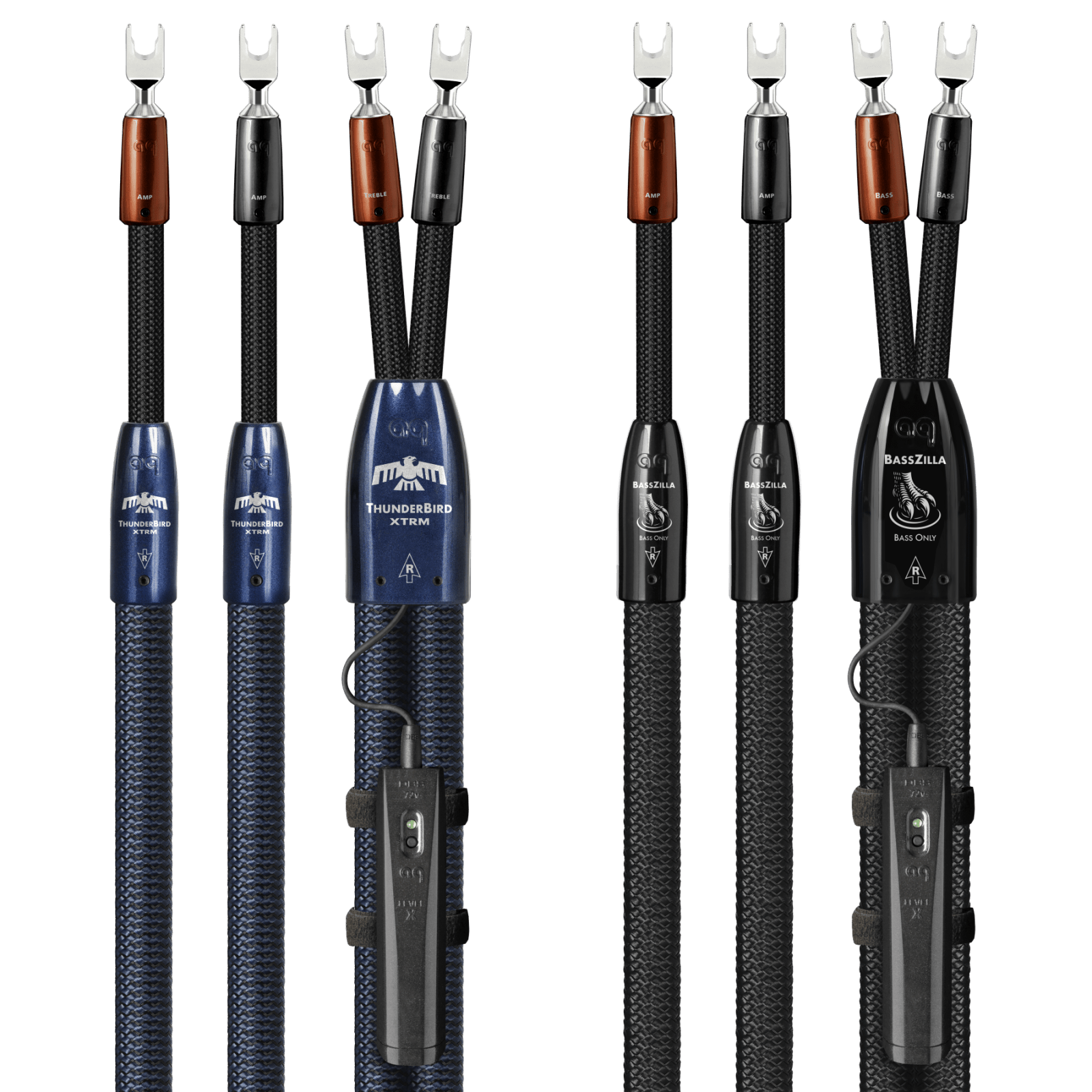 AudioQuest ThunderBird Cavo diffusori BiWire 3 m banana