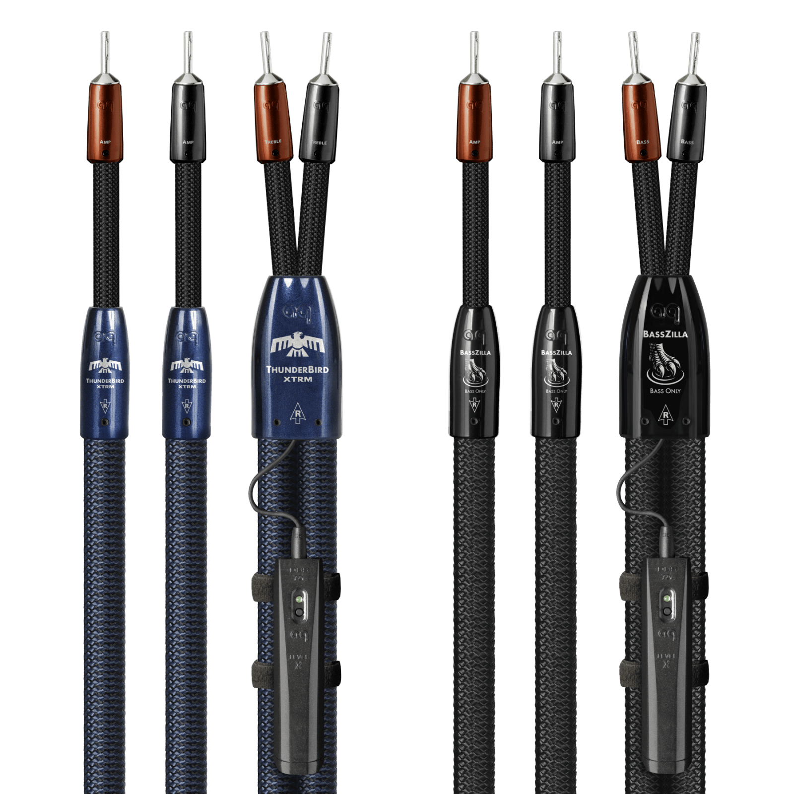 AudioQuest ThunderBird Cavo diffusori BiWire 3 m banana