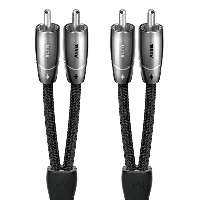 Audioquest Angel RCA-RCA cavo argento PSS con DBS 72V
