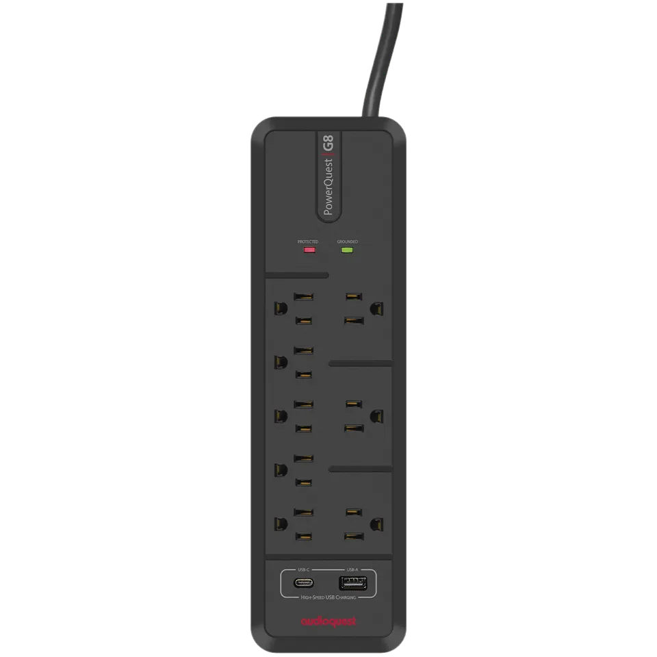Audioquest PowerQuest G8 ciabatta elettrica 8 prese+USB
