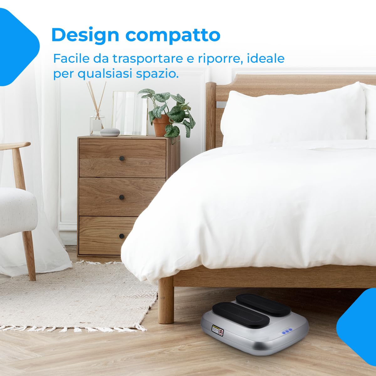 NK Esercitatore Elettrico Gambe Passivo Telecomando 5 Velocità